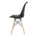 Conjunto com 2 Cadeiras Eames Saarinen Leda Preto