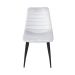 Conjunto com 2 Cadeiras Elsie Cinza Claro