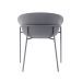 Conjunto com 2 Cadeiras Gemelli Cinza