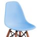 Conjunto com 2 Cadeiras Infantis Eames Azul