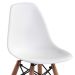 Conjunto com 2 Cadeiras Infantis Eames Branco