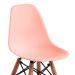 Conjunto com 2 Cadeiras Infantis Eames Rosa