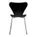 Conjunto com 2 Cadeiras Jacobsen Preto e Cromado