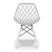 Conjunto com 2 Cadeiras Kaila DSW Branco