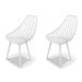 Conjunto com 2 Cadeiras Kaila Garden Branco