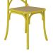 Conjunto com 2 Cadeiras Katarina Amarelo e Bege