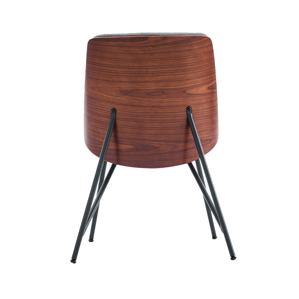 Conjunto com 2 Cadeiras Lyra Cinza