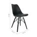 Conjunto com 2 Cadeiras Saar Preto