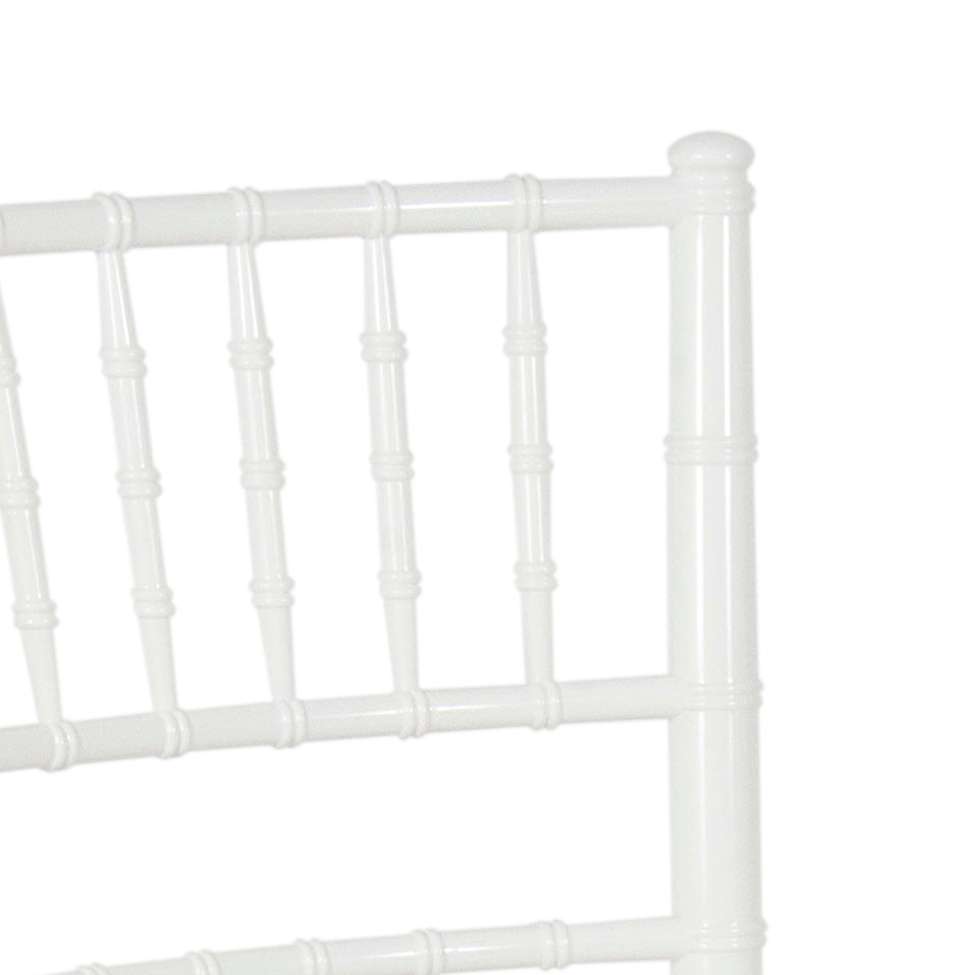Conjunto com 2 Cadeiras Tiffany Branco