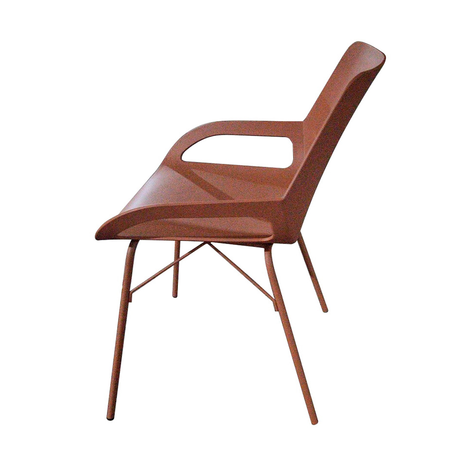 Conjunto com 2 Cadeiras Verseau Caramelo