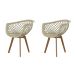 Conjunto com 2 Cadeiras Web Wood Fendi