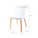 Conjunto com 2 Cadeiras Windsor Branco