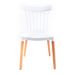 Conjunto com 2 Cadeiras Windsor Branco
