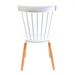 Conjunto com 2 Cadeiras Windsor Branco