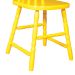 Conjunto com 2 Cadeiras de Cozinha Dalas Amarelo