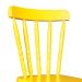 Conjunto com 2 Cadeiras de Cozinha Dalas Amarelo