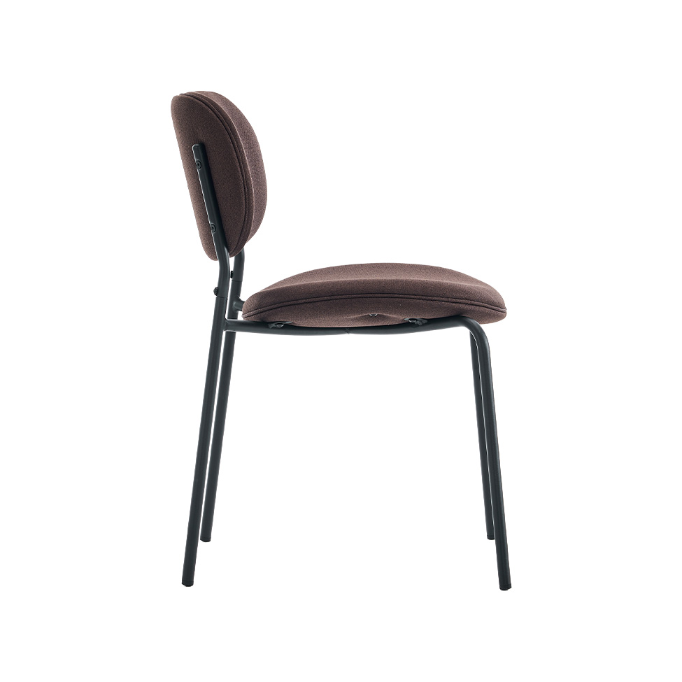 Conjunto com 2 Cadeiras de Jantar Bris Marrom