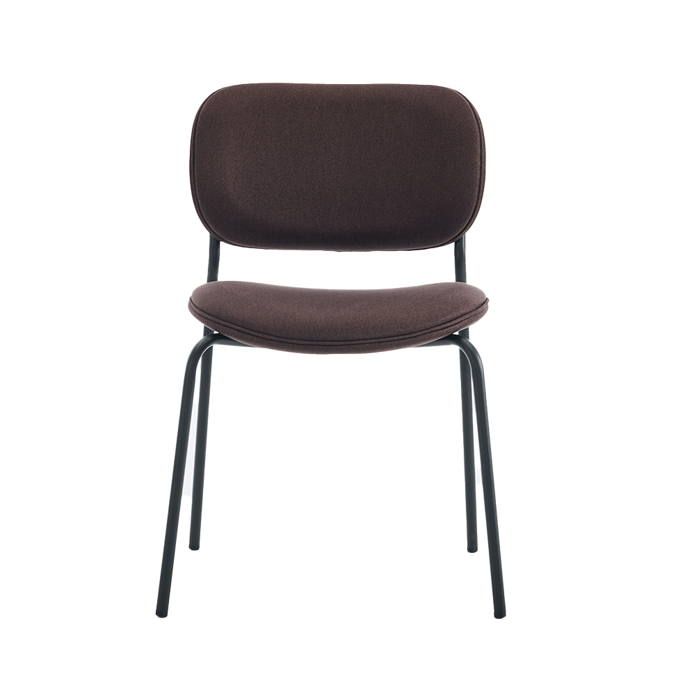 Conjunto com 2 Cadeiras de Jantar Bris Marrom