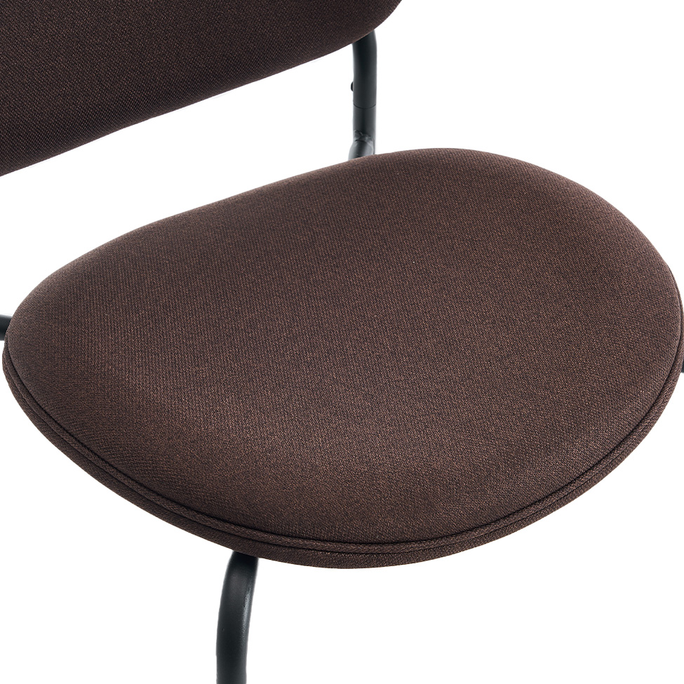 Conjunto com 2 Cadeiras de Jantar Bris Marrom