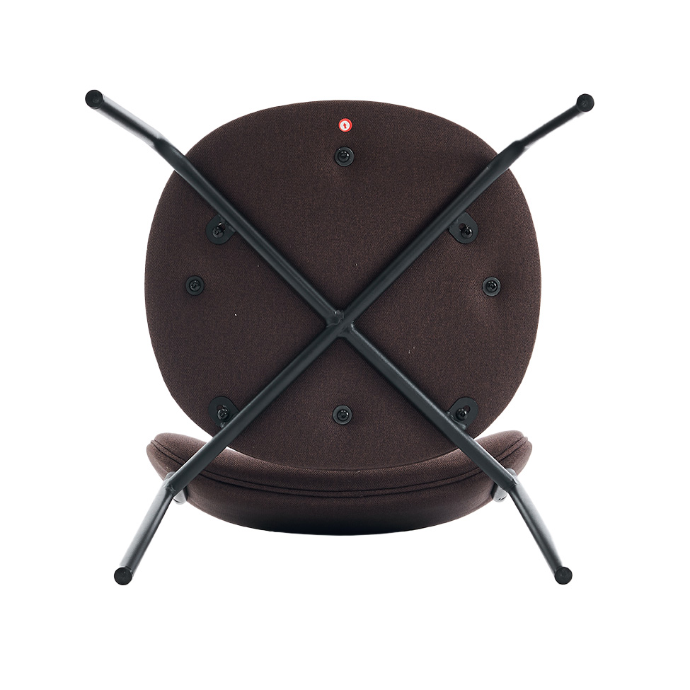 Conjunto com 2 Cadeiras de Jantar Bris Marrom