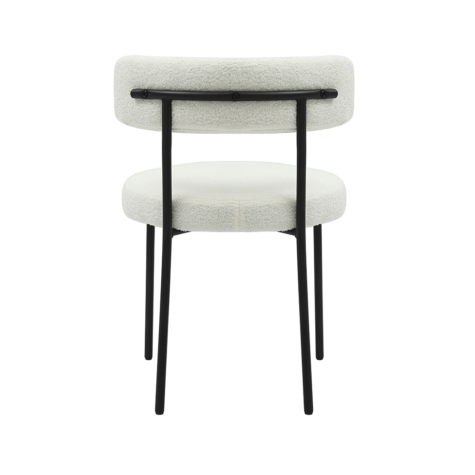 Conjunto com 2 Cadeiras de Jantar Mist Branca