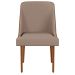 Conjunto com 2 Cadeiras de Jantar Safira II Imbuia e Off White