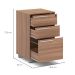 Conjunto com 2 Gaveteiros Maia 6 GV Castanho