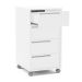 Conjunto com 2 Gaveteiros Maia 8 GV Branco