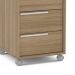 Conjunto com 2 Gaveteiros Maia 8 GV Castanho