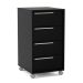 Conjunto com 2 Gaveteiros Maia 8 GV Preto