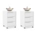 Conjunto com 2 Gaveteiros Maia I 6 GV Branco