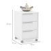 Conjunto com 2 Gaveteiros Maia I 6 GV Branco