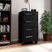 Conjunto com 2 Gaveteiros Paris 8 GV Preto