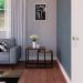 Conjunto com 2 Mesas Laterais Wooden Mel e Preto