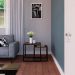 Conjunto com 2 Mesas Laterais Wooden Nogal e Preto