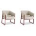 Conjunto com 2 Poltronas Air Areia