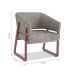 Conjunto com 2 Poltronas Air Cimento