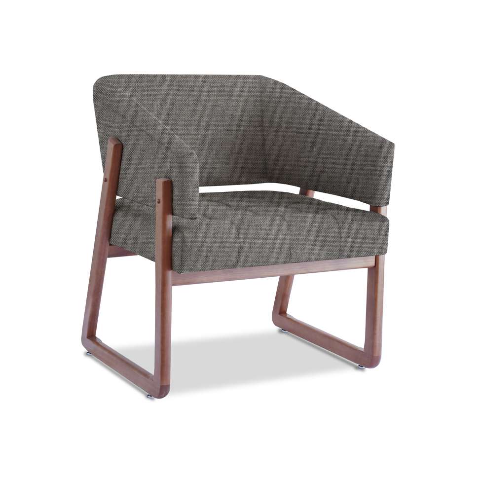 Conjunto com 2 Poltronas Air Cinza