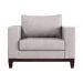 Conjunto com 2 Poltronas Davos Cru