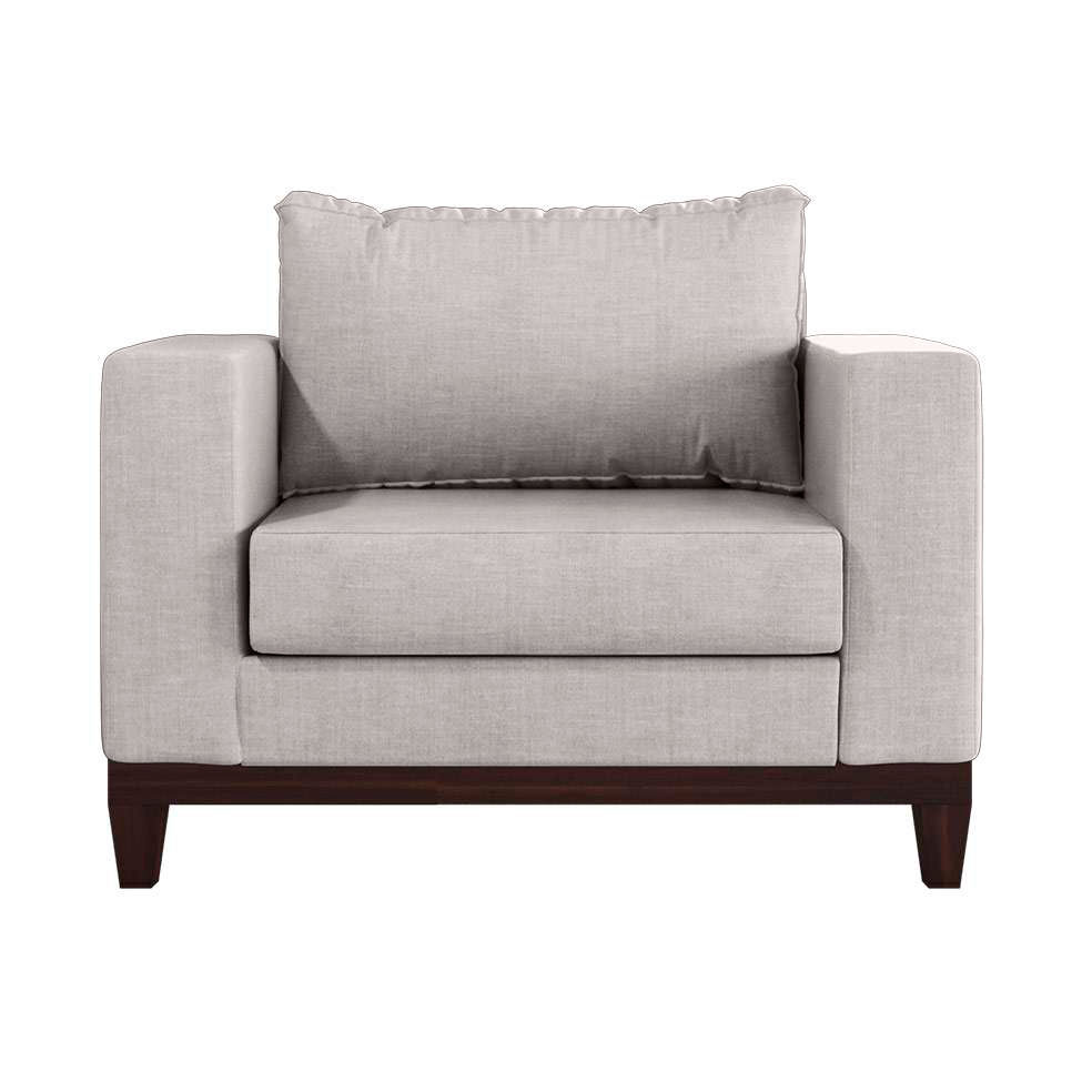 Conjunto com 2 Poltronas Davos Cru