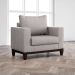 Conjunto com 2 Poltronas Davos Cru