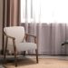 Conjunto com 2 Poltronas Flávia Bege e Nogueira