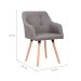 Conjunto com 2 Poltronas Lilian Cinza Claro