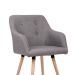 Conjunto com 2 Poltronas Lilian Cinza Claro