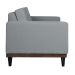 Conjunto com 2 Poltronas Living Cinza