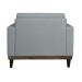 Conjunto com 2 Poltronas Living Cinza