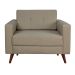 Conjunto com 2 Poltronas Living II Bege