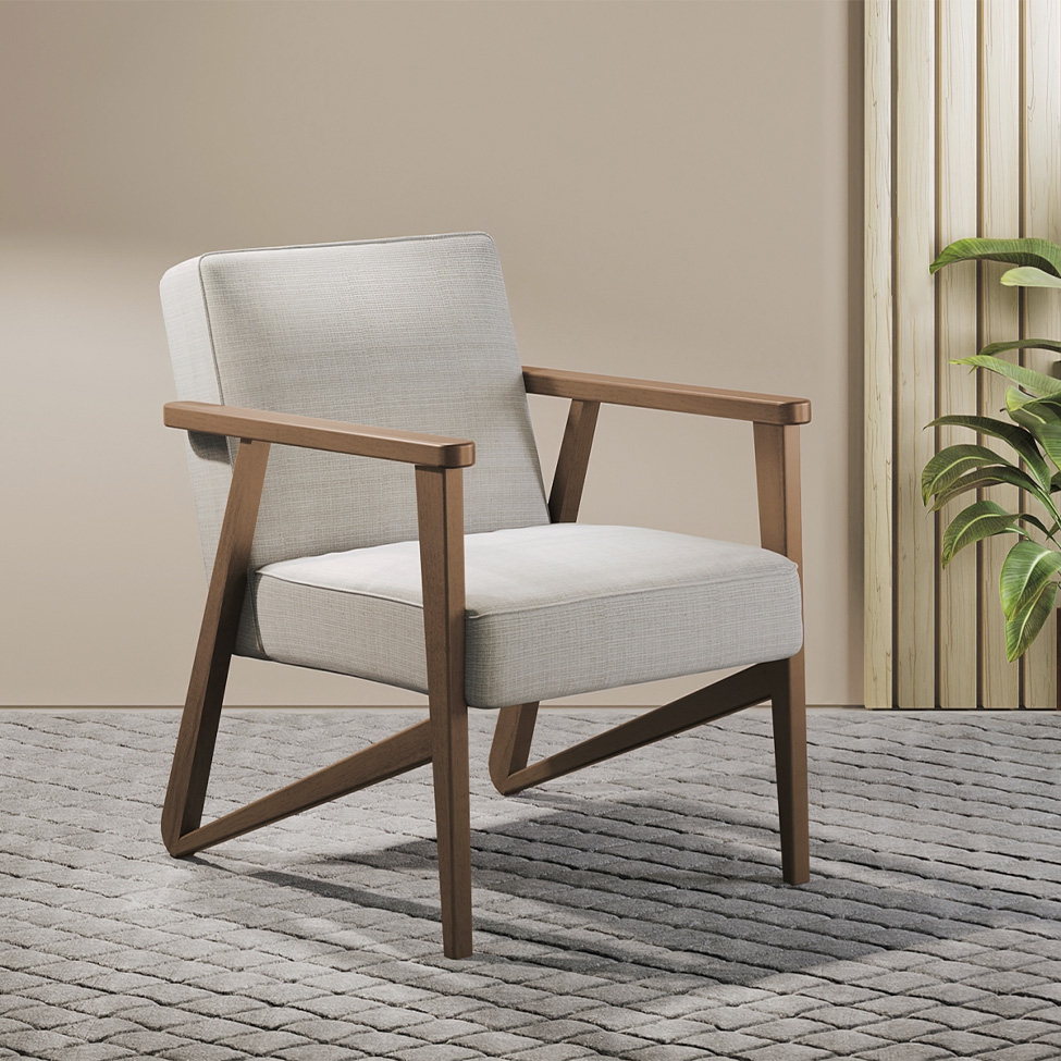Conjunto com 2 Poltronas Luiza Nogueira