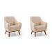 Conjunto com 2 Poltronas Paola Bege
