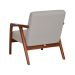 Conjunto com 2 Poltronas Tosar II Amêndoa e Lyz Cinza